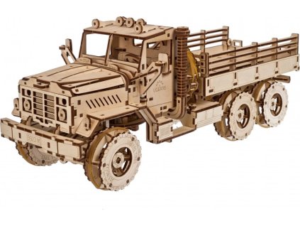 Hračka Ugears 3D dřevěné mechanické puzzle Nákladní auto CARGO [6950385]