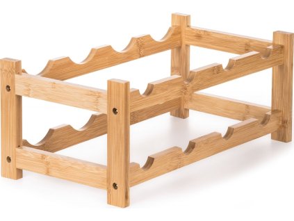 Stojan na víno G21 na 8 lahví, bambusový [635550]