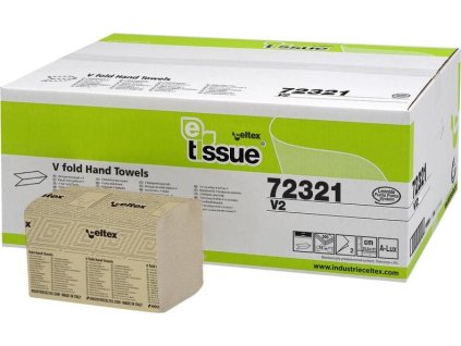 Ručníky Celtex papírové skládané BIO E-Tissue New 3000 ks, 2vrstvy [7025817]