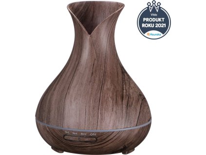 Aroma difuzér Sixtol Vulcan šedé dřevo 350 ml [7822008]