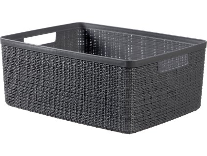 Box Curver Jute M 12L šedý [610904]