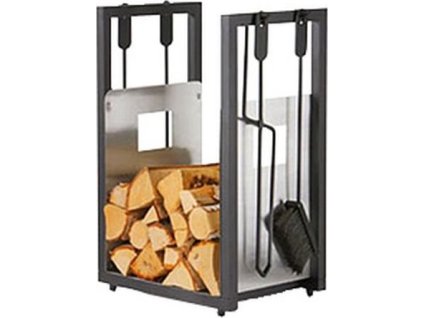 Sada krbového nářadí + koš (nerez), 4 ks [641130]