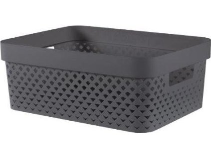 Box Curver Pure S 11 l tmavě šedý [612506]