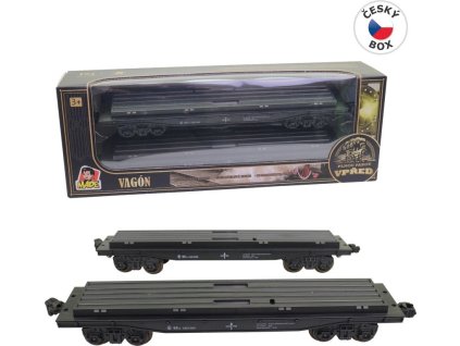 Hračka MaDe Vagón, plošinový, 25 cm  [6954016]