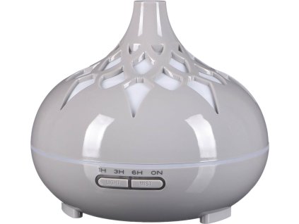 Aroma difuzér Sixtol Palm šedý lesk 500 ml [7822018]