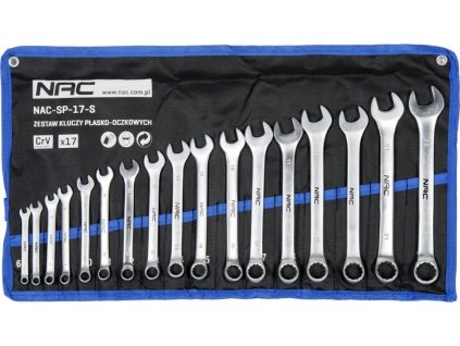 Sada klíčů NAC očkoploché 6-22 17 dílů  [637917]