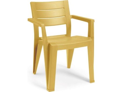 Zahradní křeslo Keter Julie žluté [612023]