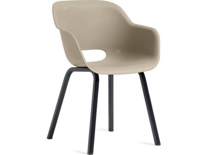 Zahradní křeslo Keter Noa cup cappuccino, kovové nohy, 2 ks [612022]