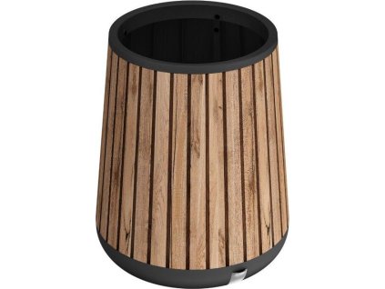 Květináč Keter Deco Conic walnut [612034]