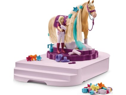 Hračka Schleich Hřebelcovací stanice pro koně  [6843351]