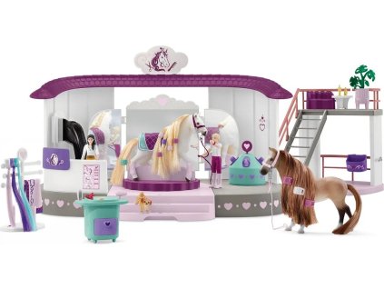 Hračka Schleich Salón krásy pro koně  [6843365]