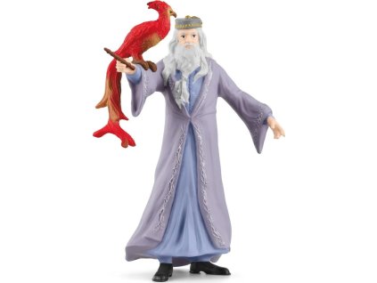 Hračka Schleich Harry Potter - Albus Brumbál a Fénix  [6843353]