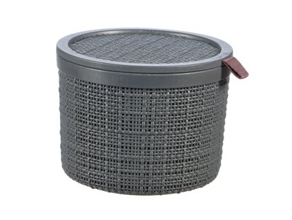 Box Curver Jute kulatý 2L šedý [610913]