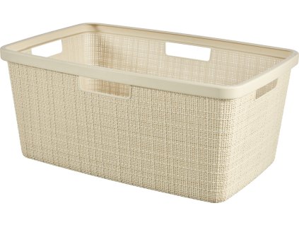 Koš na prádlo Curver Jute 46L béžový [610928]