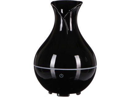 Aroma difuzér Sixtol Bloom černý lesk 200 ml [7822021]