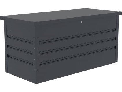 Zahradní box G21 Denver 400 L, antracitový plechový [63900842]