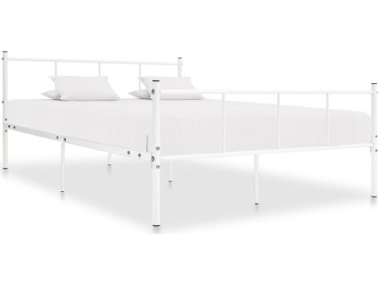 Rám postele kov 120 x 200 cm [284631] (Barva Bílá)