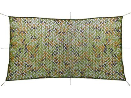 Maskovací síť s úložným pytlem 4 x 8 m [91426] (Barva Béžová)