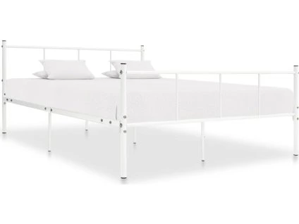 Rám postele kov 120 x 200 cm [284631] (Barva Bílá)