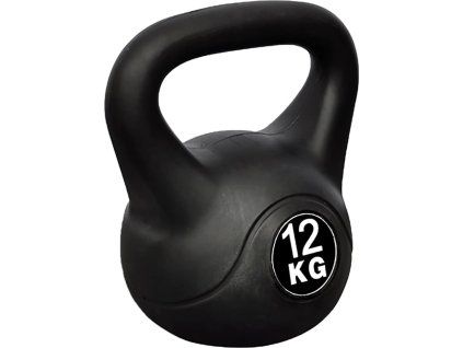 Činka kettlebell 12 kg [90392] (Barva Černá)