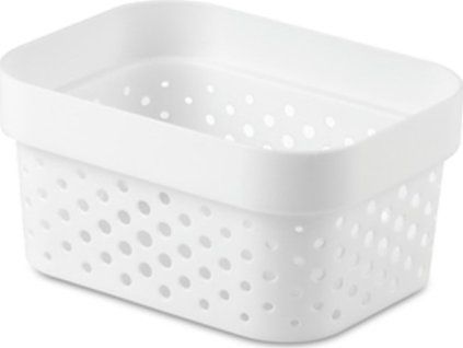 Box Curver Infinity Dots 1,4L bílý [610923]