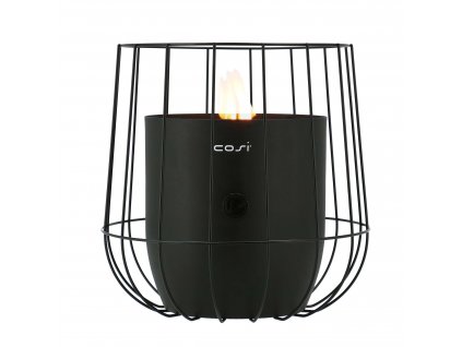 Plynová lucerna COSI - typ Cosiscoop Basket - černý