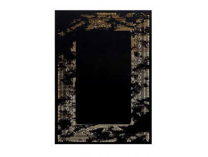 Kusový koberec Gloss 408C 86 glamour black/gold