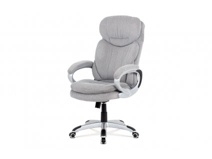 Kancelářská židle CHLOE, šedo-stříbrná látka