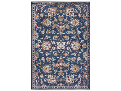 Kusový koberec Luxor 105634 Caracci Blue Multicolor