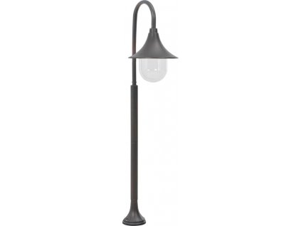 Zahradní sloupová lampa E27 120 cm hliník [44211]