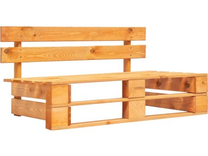 Zahradní lavice z palet dřevo [45765]