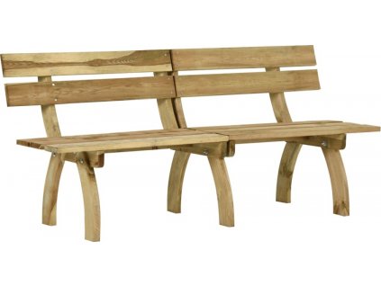 Zahradní lavice 220 cm impregnované borové dřevo [318402]