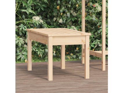 Zahradní lavice 80 x 44 x 45 cm masivní dřevo douglasky [823997]