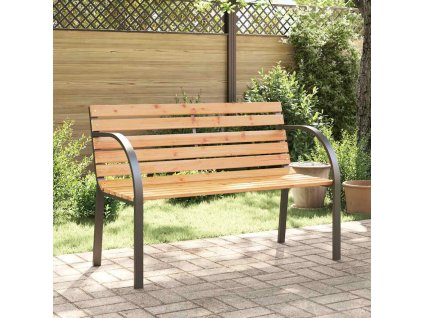 Dětská zahradní lavička 81 cm čínská jedle [317119] (Barva Hnědá)