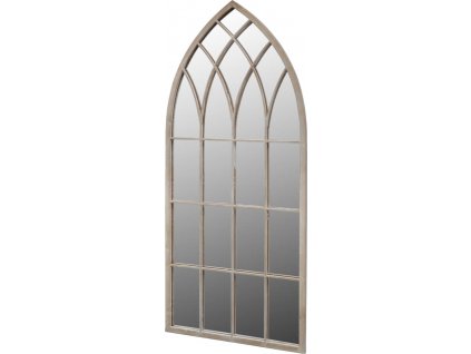 Zahradní zrcadlo gotický oblouk 50 x 115 cm interiér i exteriér [41226]