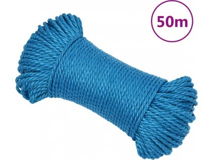 Pracovní lano 8 mm 50 m polypropylen [152968]