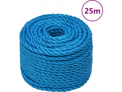 Pracovní lano 14 mm 25 m polypropylen [152982]