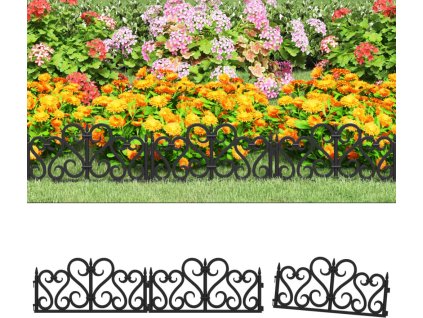 Travní lem 17 ks 10 m PP [318299] (Barva Stříbrná)