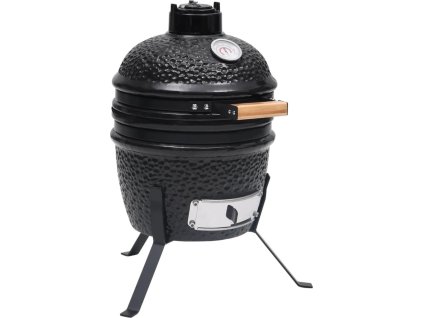 Zahradní gril a udírna 2 v 1 Kamado keramický 56 cm [316093]