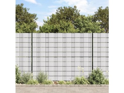 Stínící plotové fólie 4 ks PVC 35 x 0,19 m [147860]