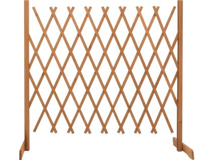 Zahradní trelážový plot 180 x 100 cm masivní jedle [314828] (Barva Oranžová)