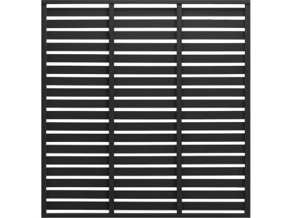 Plotový dílec WPC 180 x 180 cm [318111] (Barva Černá)