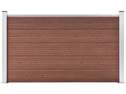 Plotový dílec WPC 180 x 105 cm [148975] (Barva Černá)