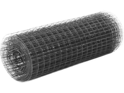 Pletivo ke kurníku pozinkovaná ocel 10 x 0,5 m [143647] (Barva Šedá)
