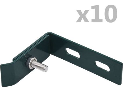 Rohová příchytka do zdiva 10 sad [144502] (Barva Zelená)