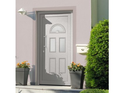 Vchodové dveře bílé 88 x 200 cm [279249]