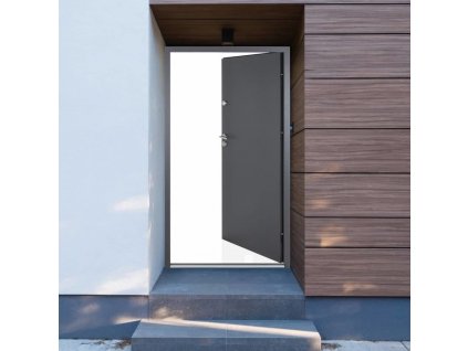 Vchodové dveře 110 x 207,5 cm hliník [3190540]