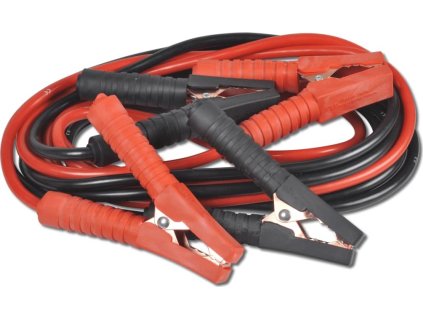 2 ks Startovací auto Kabely 500 A [210289] (Barva Černá)