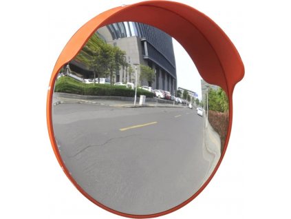 Venkovní konvexní dopravní zrcadlo Ø 45 cm polykarbonát [141680]