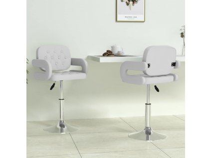 Otočné jídelní židle 2 ks umělá kůže [335560]